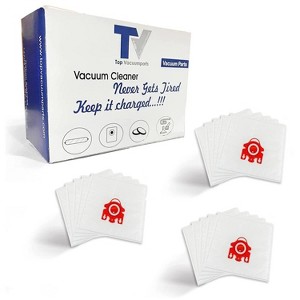 Topvacuumparts Replacement Vacuum Cleaner Dust Bags made to fit for Miele AirClean 3D Canisters Style FJM 15 Bags - 1 of 1
