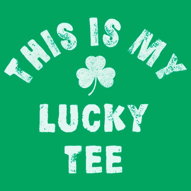 Juniors Womens Lost Gods St. Patrick's Day Lucky Tee T-Shirt, 2 of 5