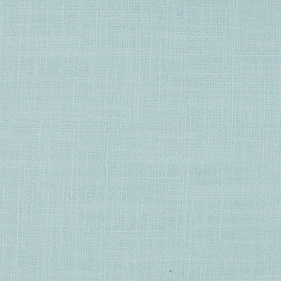 Aqua Cotton Slub 20" Square Throw Pillow with Flange