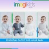 Cozeeme Baby Sleep N' Play Coverall Newborn - 2 of 4