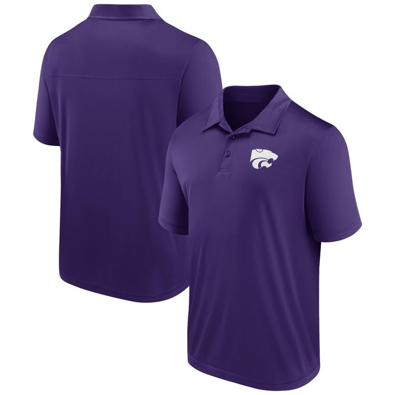 NCAA Kansas State Wildcats Men&#39;s Chase Polo T-Shirt, 1 of 4
