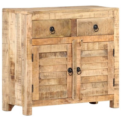 vidaXL Sideboard 27.6 in.x11.8 in.x26.8 in. Solid Wood Mango