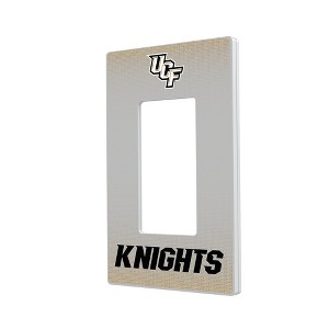 NCAA Big 12 Universities Linen Hidden-Screw Light Switch Plate for Single Rocker - 1 of 4