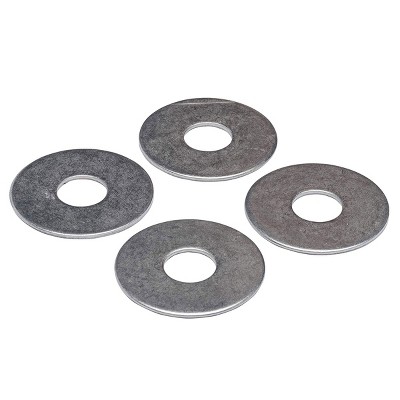 Bolt Dropper Stainless Steel Flat Fender Washers, 1/4 x 1-1/4 Inch, 100 Pack