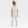 Toddler Girls' Short Sleeve Ribbed T-Shirt - Cat & Jack™ - 2 of 3