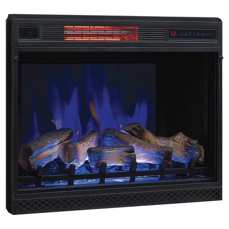ClassicFlame Artesian 52'' Infrared Electric Fireplace Mantel Package - White, 28WM426-T401, 4 of 8