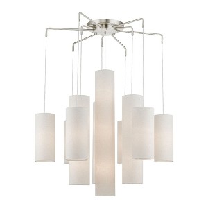 Livex Lighting Strathmore 15 - Light Chandelier in  Brushed Nickel - 1 of 4