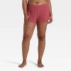 Women's Cozy Ribbed Shorts - Auden™ - 4 of 4