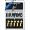 Trends International NBA San Antonio Spurs - Champions 23 Framed Wall Poster Prints - 3 of 4