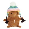 Aurora Small Brown Holiday Land of Lils 4" Lil' Gingin Festive Stuffed Animal - 2 of 4