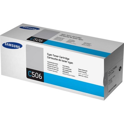 HP CLT-C506L Toner Cartridge Cyan Laser High Yield 3500 Pages, SU042A