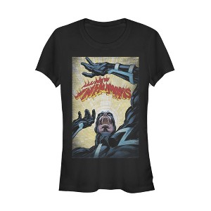 Juniors Womens Marvel Inhumans Bolt Flame T-Shirt - 1 of 3