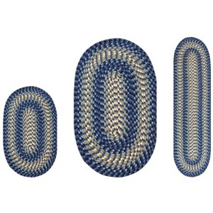 Heritage Collection 100% Polypropylene Reversible Indoor Area Utility Rug - Better Trends - 1 of 4
