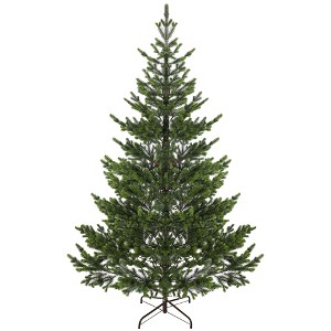 6ft Artificial Sparse Christmas Tree with Steel Stand and 1933 Tips for Home Office Holiday - 1 of 4