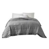 Gracie Mills Lucile Textured Oversized Down Alternative Blanket with Satin Trim - 3 of 4