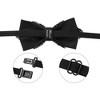 INSPIRE CHIC Women's Pre-Tied Bowknot Polyester Necktie - 2 of 4
