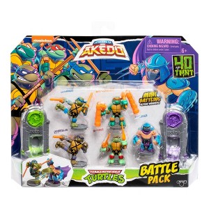 Akedo Teenage Mutant Ninja Turtles Battling Action Mini Figure Pack (Target Exclusive) - 1 of 4