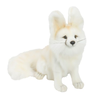 stuffed arctic fox plush animal