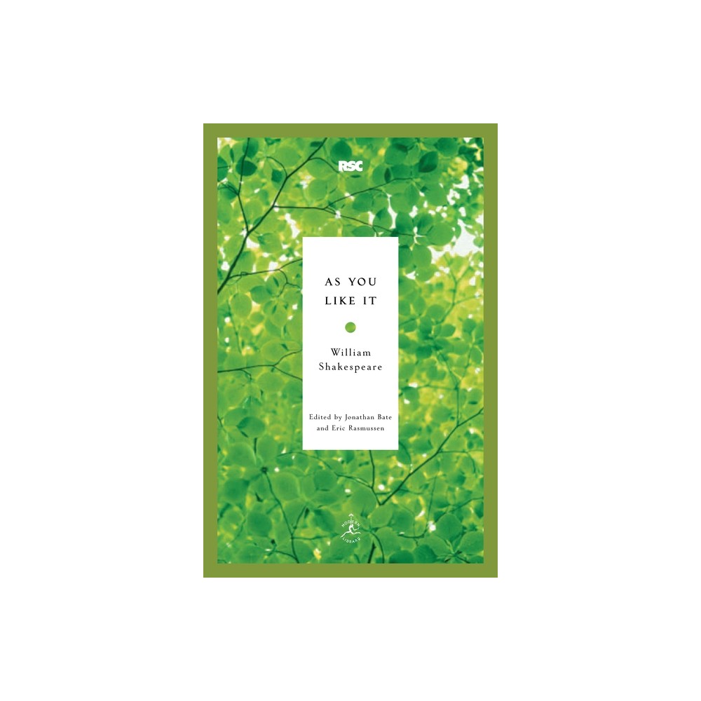 As You Like It - (Modern Library Classics) by William Shakespeare (Paperback)
