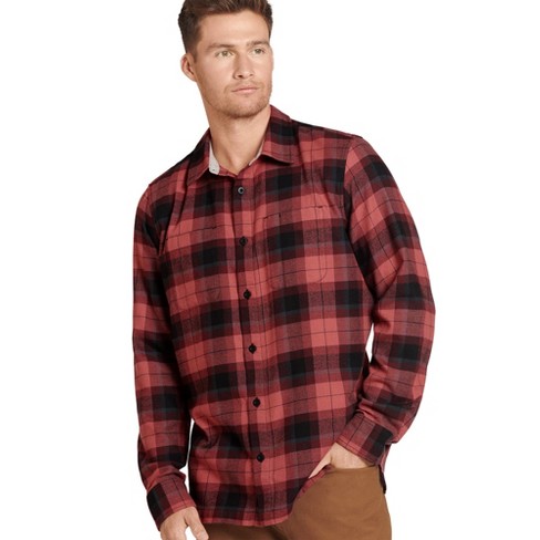 Three Sixty Six Flannel Shirt for Men - Mens Dry Fit Lightweight Fitted  Flannels Classic Blue at  Men's Clothing store
