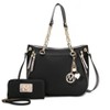 MKF Collection Lina Vegan Leather Shoulder Bag and Wallet by Mia K - 2 of 4