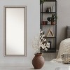 Lyla Ornate Framed Full Length Floor Leaner Mirror Silver - Amanti Art: Modern Rectangle, No Assembly Required - 4 of 4