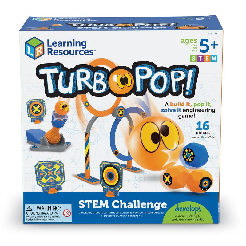 Learning Resources TurboPop! STEM Challenge -16Pieces, Ages 5+ STEM Toys for Kids, 4 of 6