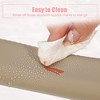 Unique Bargains Portable Travel Silicone Makeup Brush Holder Black Khaki 2 Pcs - 4 of 4