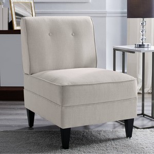 Copenhagen Tufted Slipper Chair - Serta - 1 of 4