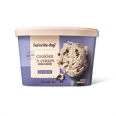 Cookies & Cream Ice Cream - 48oz - Favorite Day™