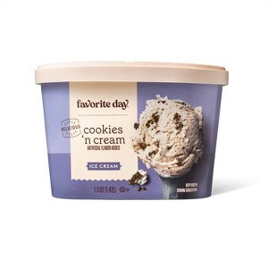 Cookies & Cream Ice Cream - 1.5qt - Favorite Day™ - 1 of 4