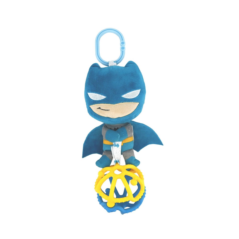 Photos - Other Toys Warner Bros. Batman Cuteze Multi Sensory Activity Plush Toy with Silicone Ball Teether