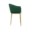 Meridian Furniture,Xavier Green Velvet Counter Stool - 4 of 4