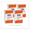 GOJO NATURAL ORANGE Pumice Hand Cleaner Refill, Citrus Scent, 2,000mL, 4/Carton - 3 of 4