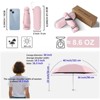 Clotth Travel Mini Umbrella for Purse With Case Small Compact UV Sun Protection Sun Lightweight Tiny Pocket Umbrella for Women Kids and Men - 3 of 4