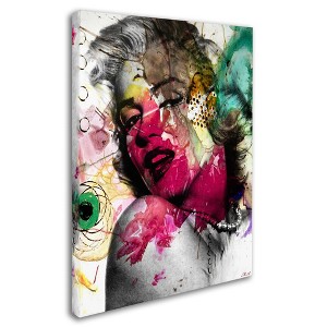 Trademark Fine Art -Mark Ashkenazi 'Marilyn Monroe II' Canvas Art - 1 of 3