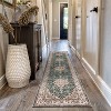 World Rug Gallery Traditional Oriental Medallion Washable Non Slip Area Rug - 2 of 4