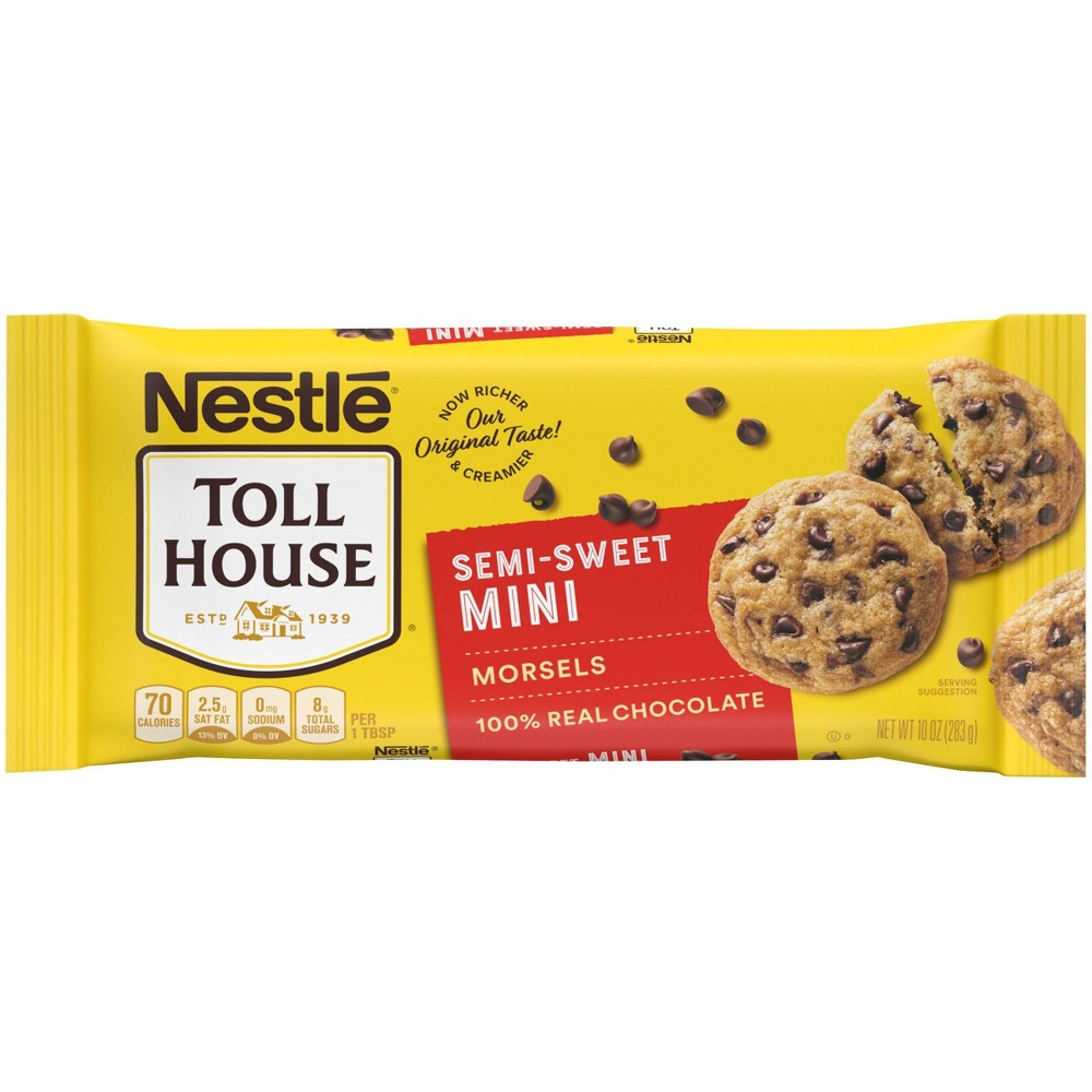 UPC 028000214807 product image for Nestle Toll House Gluten Free Semi-Sweet Chocolate Mini Morsels - 10oz | upcitemdb.com