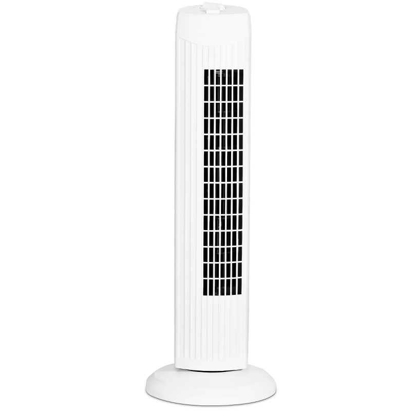 Tangkula 28" Oscillating Tower Fan 3 Wind Outlet Speed Space Cooling 35W, 1 of 9