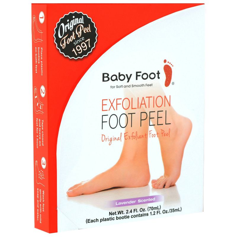 Baby Foot Original Exfoliation Foot Peel - Lavender - 2.4 fl oz, 3 of 6