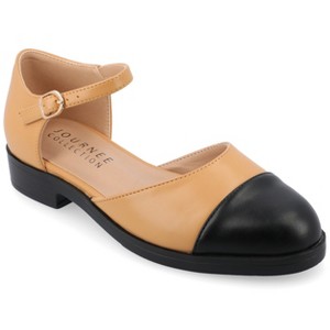 Journee Collection Womens Tesley Two Tone Mary Jane Flats - 1 of 4