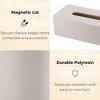 Evideco French Home Goods Minimalist Tissue Box Cover - 4 of 4