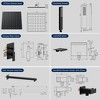LOVMOR High Pressure 10" Rain Shower Head and Handheld Shower Spray - 4 of 4