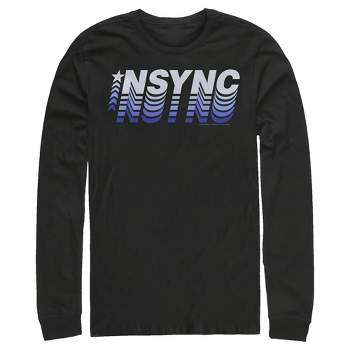 Men's NSYNC Retro Fade Long Sleeve Shirt