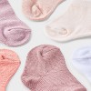 Baby Girls' 6pk Crew Socks - Cloud Island™ Pink - 2 of 2