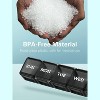 Sukuos XL Weekly Pill Organizer 2 Pcs, Daily Pill Cases for Pills, Vitamins, Fish Oils & Supplements - 3 of 4