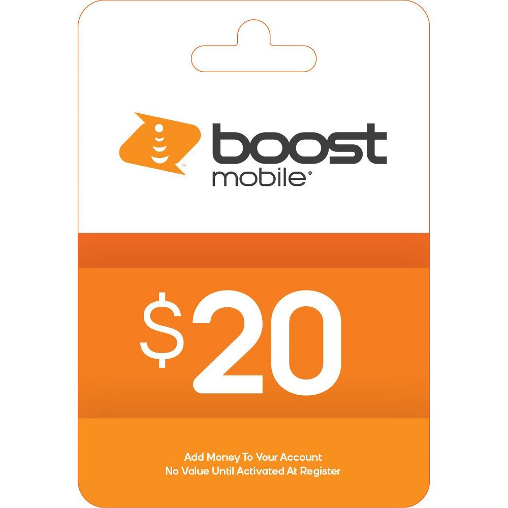 Photos - Other for Mobile Boost Mobile $20 Prepaid Card (email delivery)