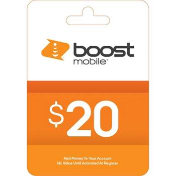 Boost Mobile Prepaid Card (Email Delivery)