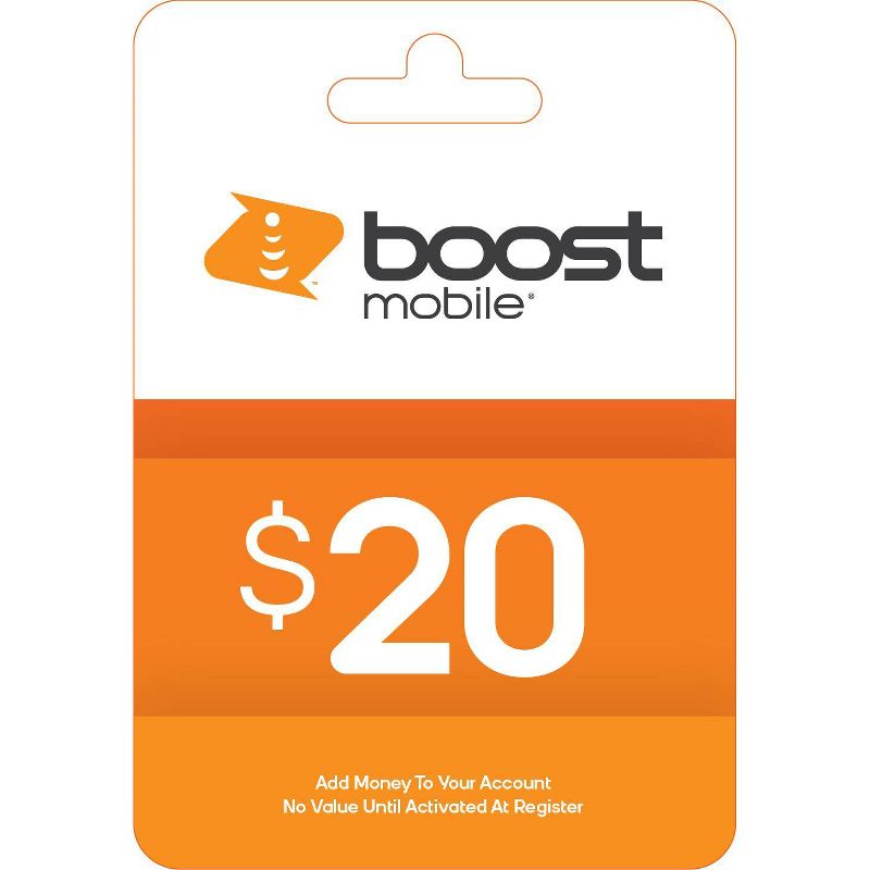 Boost Mobile Prepaid Card (Email Delivery), 1 of 2