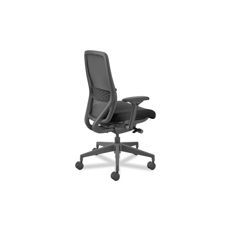 HON Nucleus Series Recharge Task Chair, Supports Up to 300 lb, 16.63 to 21.13 Seat Height, Black Seat/Back, Black Base, 4 of 8
